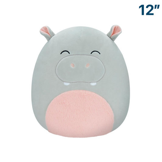 Harrison the Hippo ~ 12" Squishmallow Plush