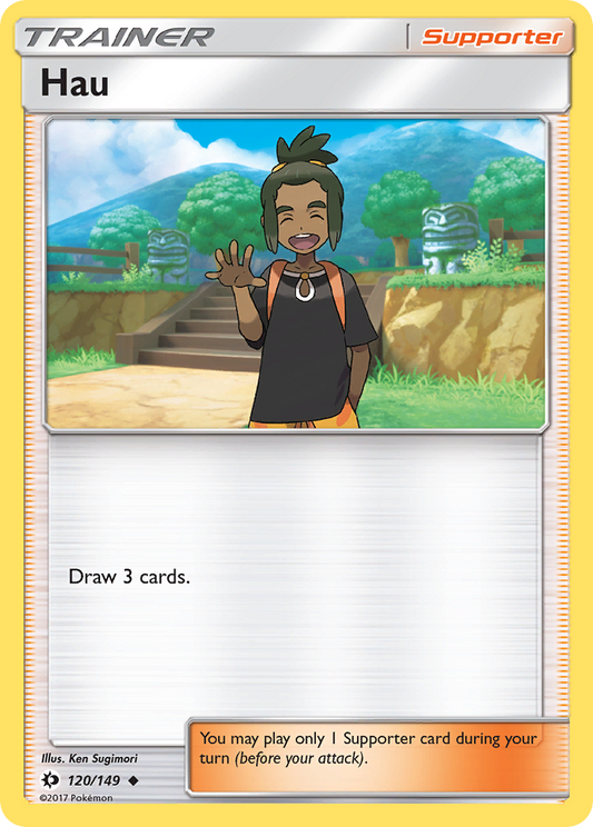 Hau 120/149 Uncommon | Sun & Moon | Pokemon Card