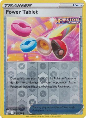 Power Tablet 236/264 Reverse Holo | Fusion Strike | Pokemon Card