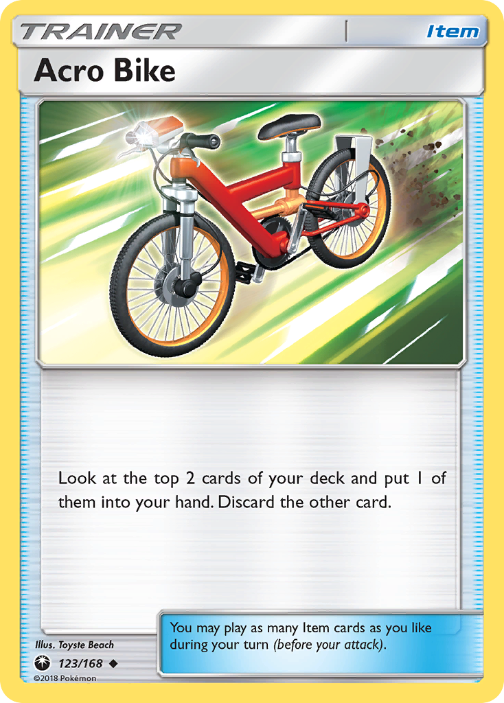 Acro Bike 123/168 Uncommon | Celestial Storm | Pokemon Card