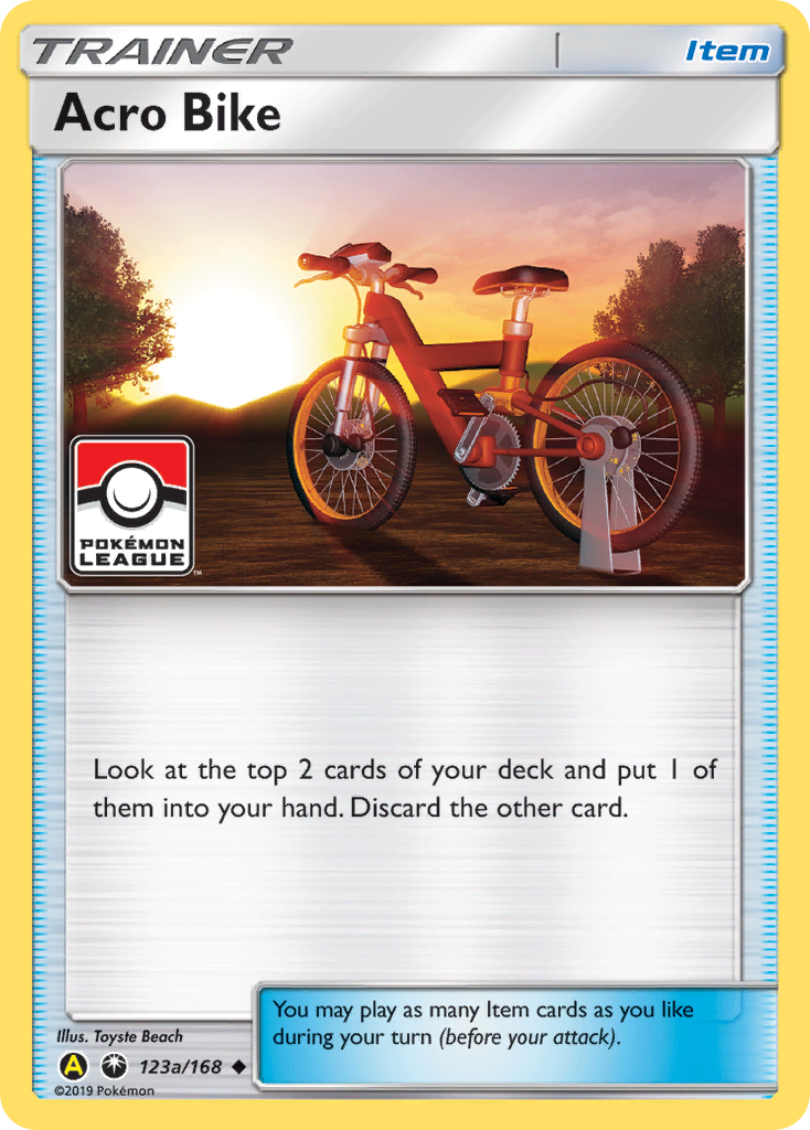 Acro Bike 123a/168 Uncommon | Celestial Storm | Pokemon Card