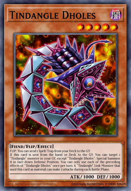 Tindangle Dholes - KICO-EN016 Super Rare | Yu-Gi-Oh! Card