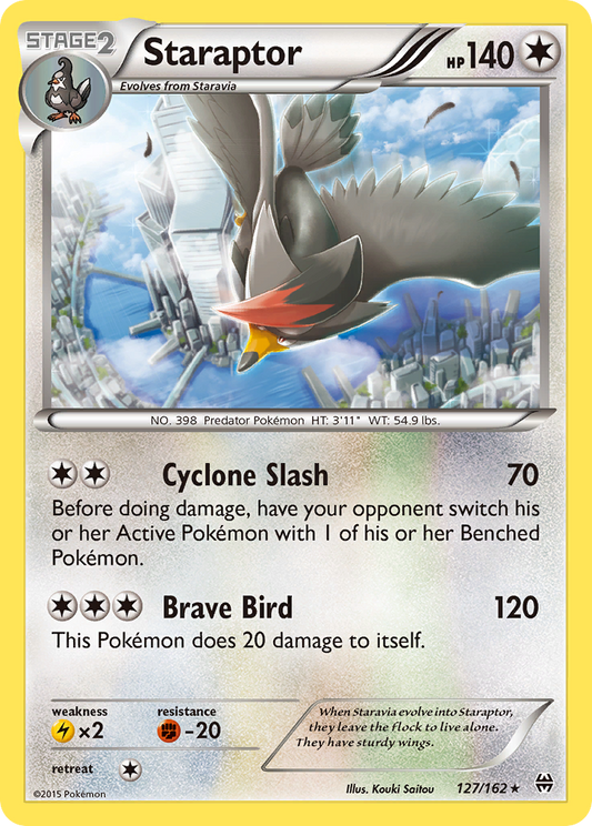 Staraptor 127/162 Rare | BREAKthrough | Pokémon Card