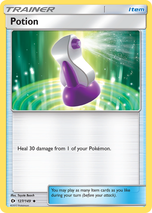 Potion 127/149 Uncommon | Sun & Moon | Pokemon Card