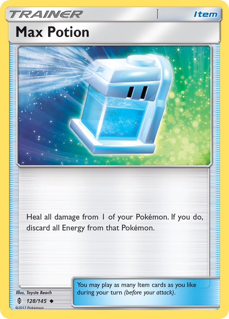 Max Potion 128/147 Uncommon | Guardians Rising | Pokémon Card