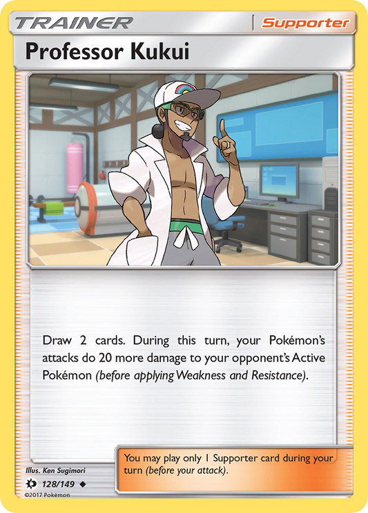 Professor Kukui 128/149 Uncommon | Sun & Moon | Pokemon Card