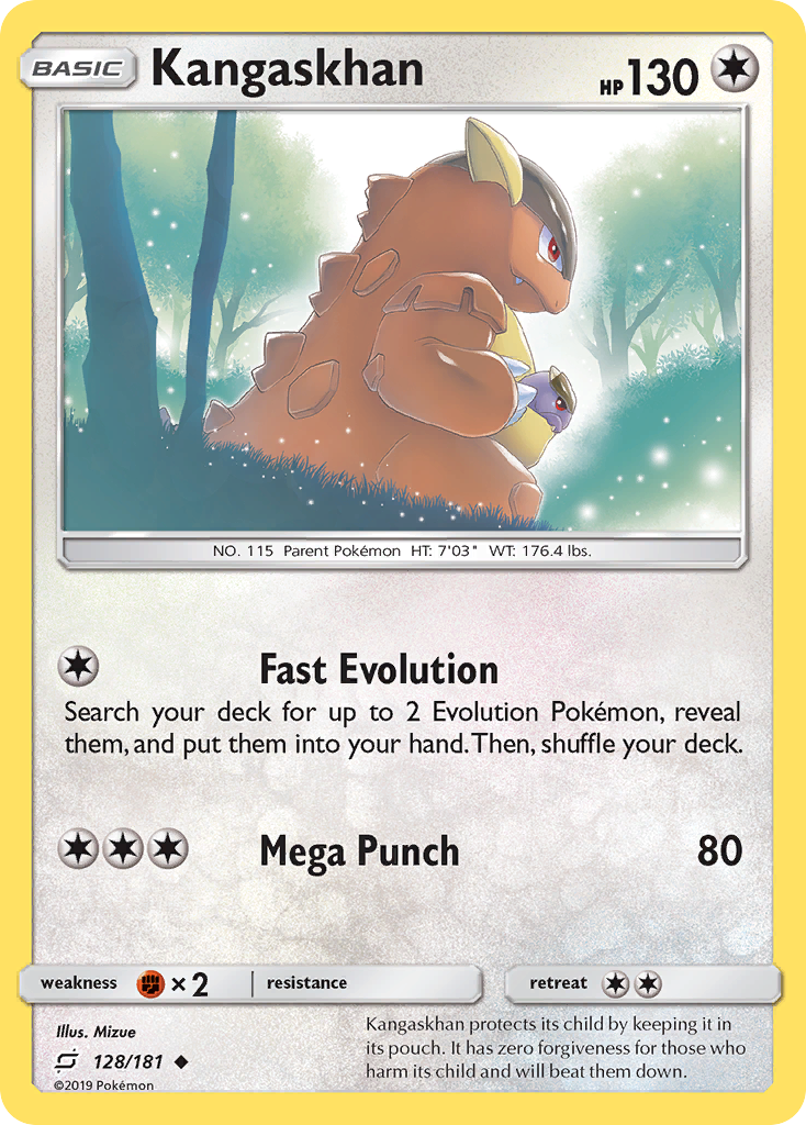 Kangaskhan 128/181 Uncommon | Team Up | Pokemon Card