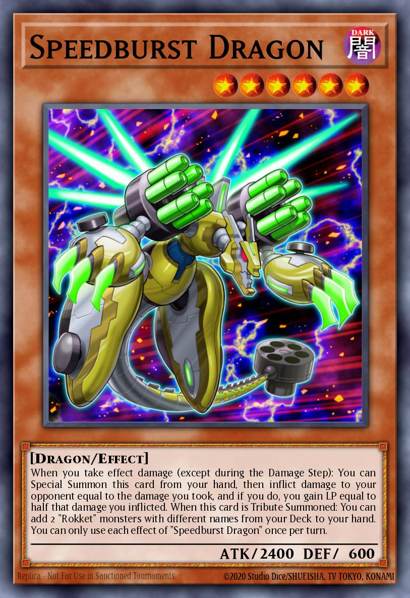 Speedburst Dragon - SAST-EN006 Rare | Yu-Gi-Oh! Card