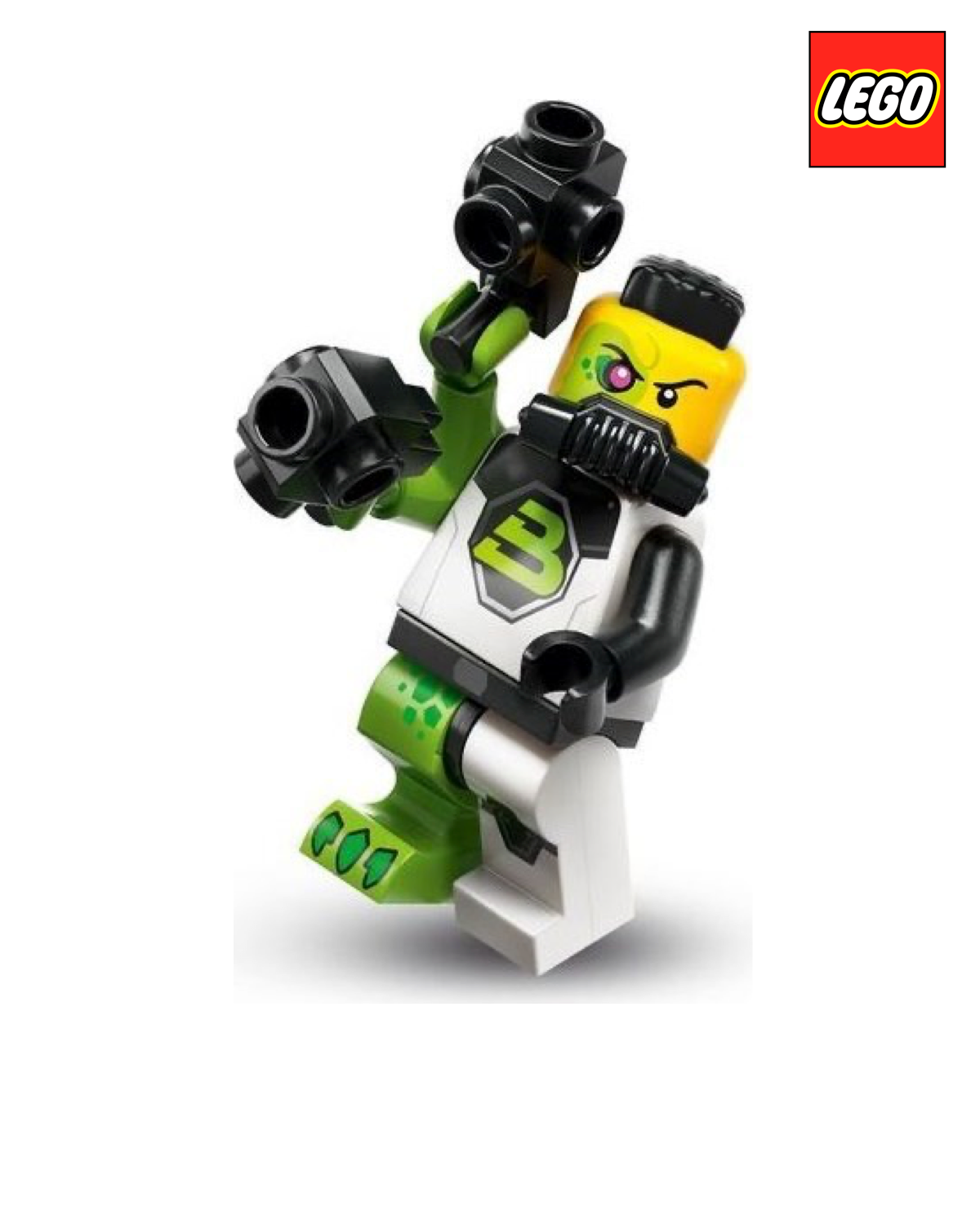 Blacktron Mutant - Series 26 Space | LEGO Minifigure | NEW CMF