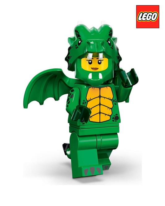 Green Dragon Costume - Series 23  | LEGO Minifigure | NEW CMF