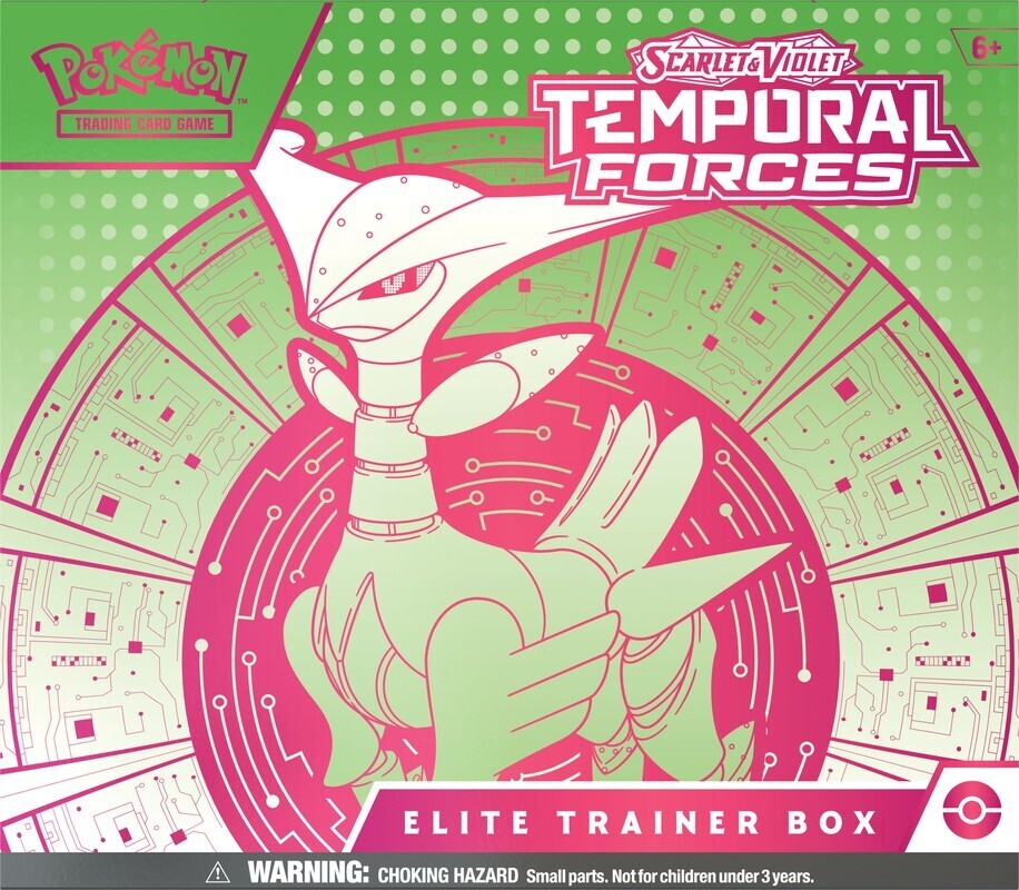 Temporal Forces Elite Trainer Box | Pokémon TCG Scarlet & Violet | Boxed Sets