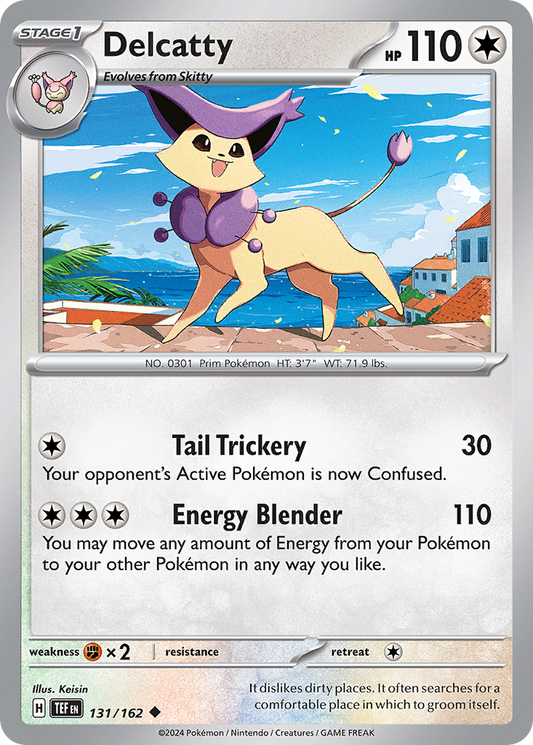 Delcatty 131/162 Uncommon | Temporal Forces | Pokemon Card