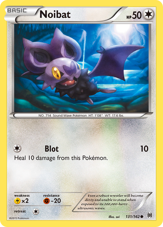 Noibat 131/162 Common | BREAKthrough | Pokemon Card