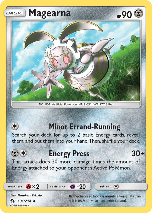 Magearna 131/214 Uncommon | Lost Thunder | Pokemon Card