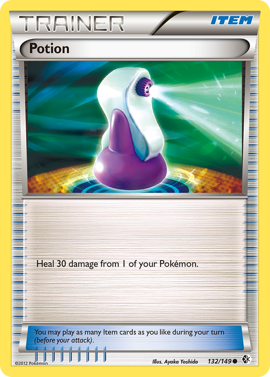 Potion 132/149 Common | Boundaries Crossed | Pokemon Card