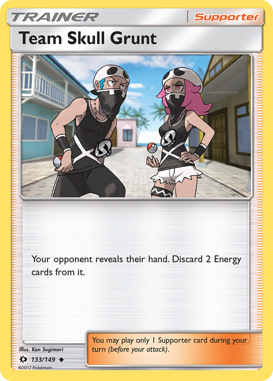 Team Skull Grunt 133/149 Uncommon | Sun & Moon | Pokemon Card