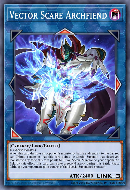 Vector Scare Archfiend - EXFO-EN040 Rare | Yu-Gi-Oh! Card