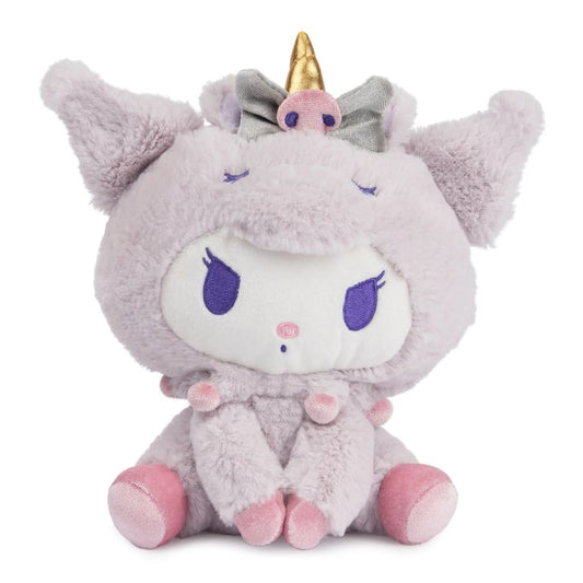 Unicorn Kuromi 6" Plush | Hello Kitty & Friends | Gund Plush Toy