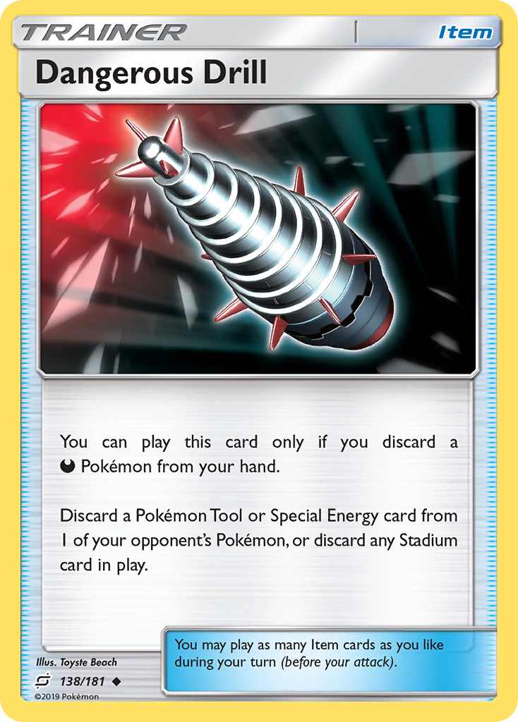 Dangerous Drill 138/181 Uncommon | Team Up | Pokemon Card