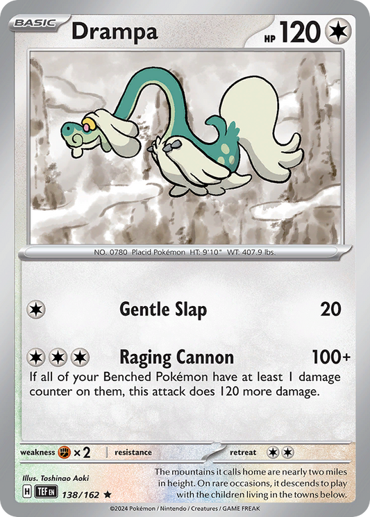 Drampa 138/162 Rare | Temporal Forces | Pokemon Card