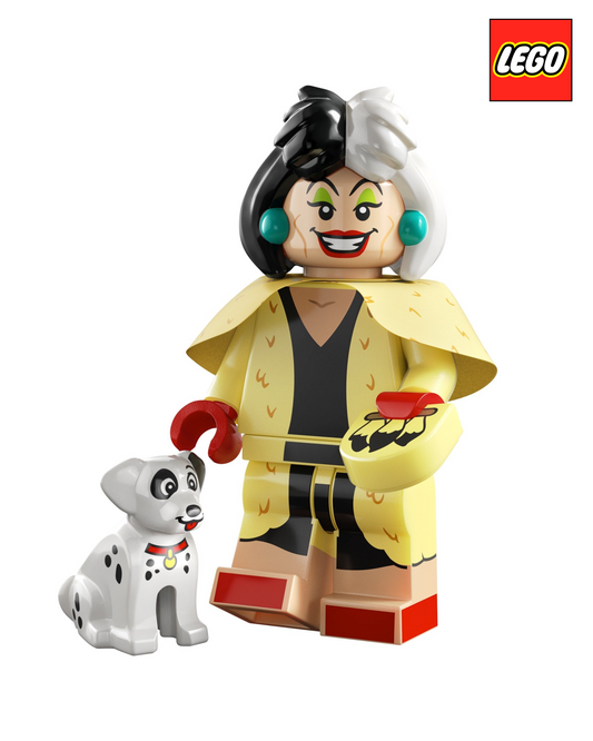 Cruella de Vil - Disney 100 | LEGO Minifigure | NEW CMF