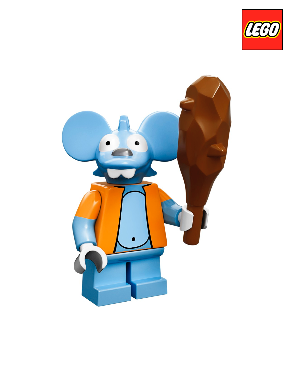 Itchy - The Simpsons - Series 1  | LEGO Minifigure | NEW CMF