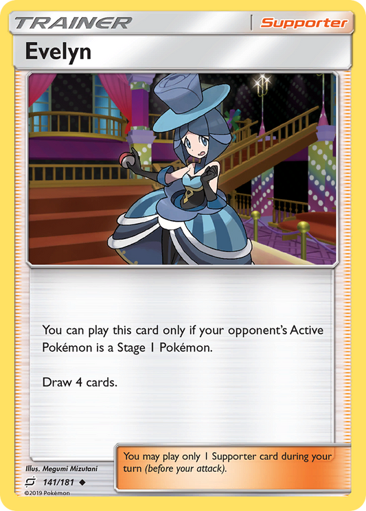 Evelyn 141/181 Uncommon | Team Up | Pokemon Card