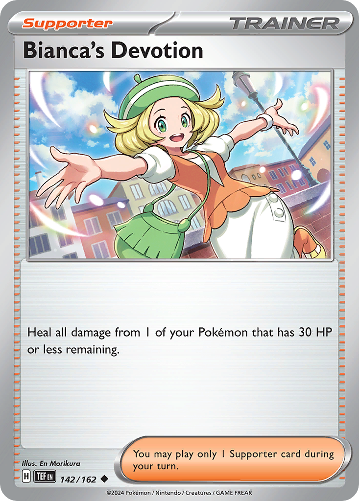 Bianca's Devotion 142/162 Uncommon | Temporal Forces | Pokemon Card