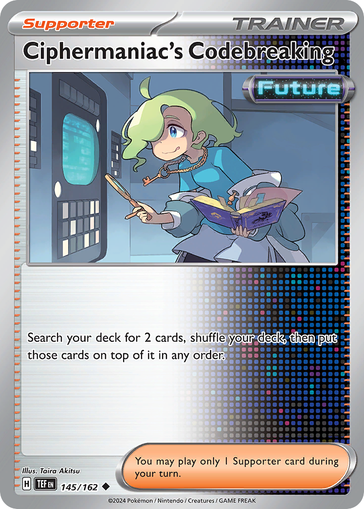 Ciphermaniac's Codebreaking 145/162 Uncommon | Temporal Forces | Pokemon Card