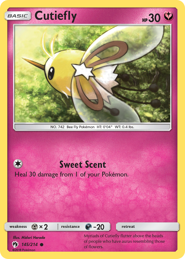 Cutiefly 145/214 Common | Lost Thunder | Pokemon Card