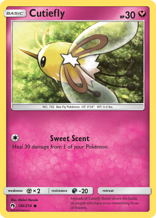 Cutiefly 145/214 Common | Lost Thunder | Pokemon Card