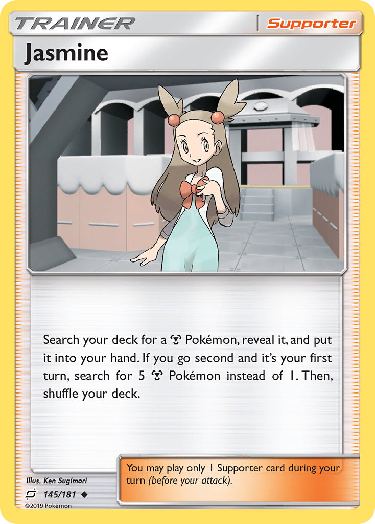 Jasmine 145/181 Uncommon | Team Up | Pokemon Card