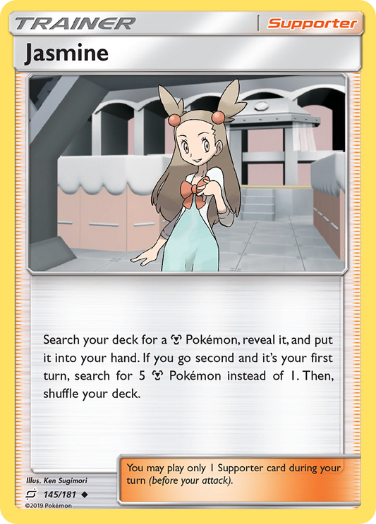 Jasmine 145/181 Uncommon | Team Up | Pokemon Card