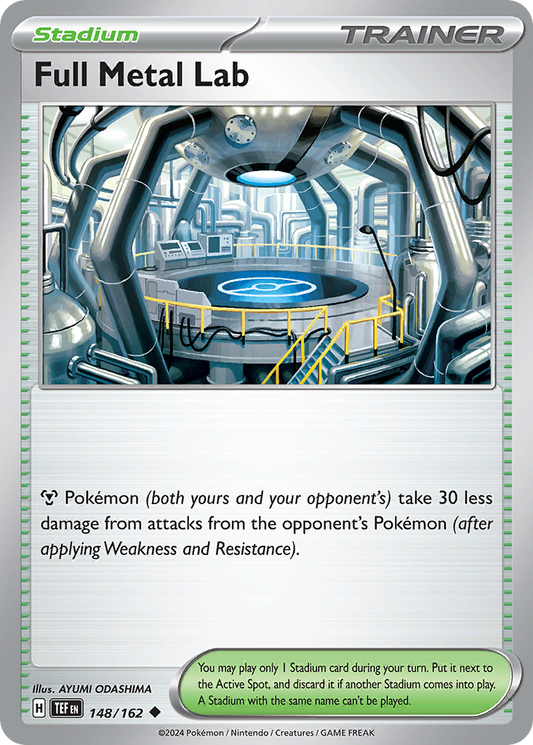 Full Metal Lab 148/162 Uncommon | Temporal Forces | Pokemon Card