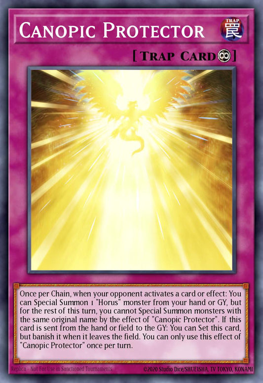 Canopic Protector - AGOV-EN076 Super Rare | Yu-Gi-Oh! Card