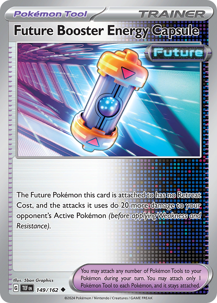 Future Booster Energy Capsule 149/162 Uncommon | Temporal Forces | Pokemon Card