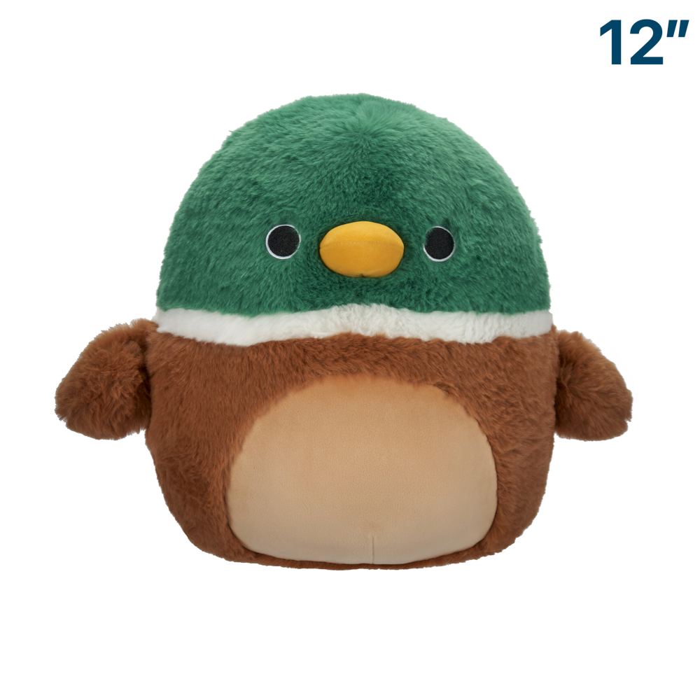 Avery the Mallard Duck FuzzAMallows ~ 12" Squishmallow Plush