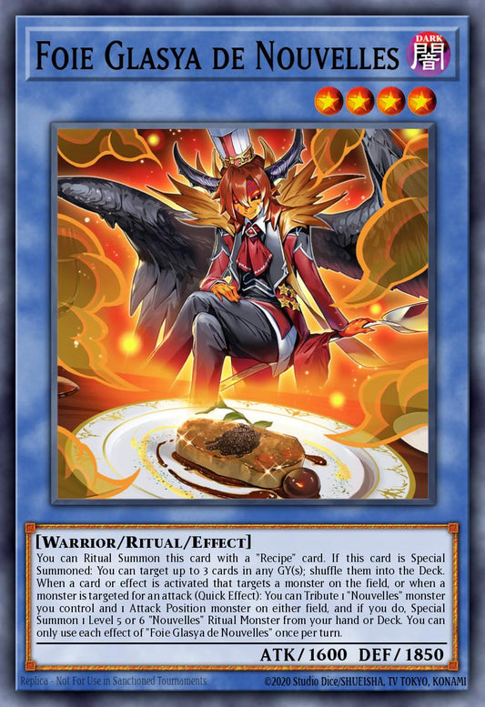 Foie Glasya de Nouvelles - WISU-EN032 Super Rare | Yu-Gi-Oh! Card