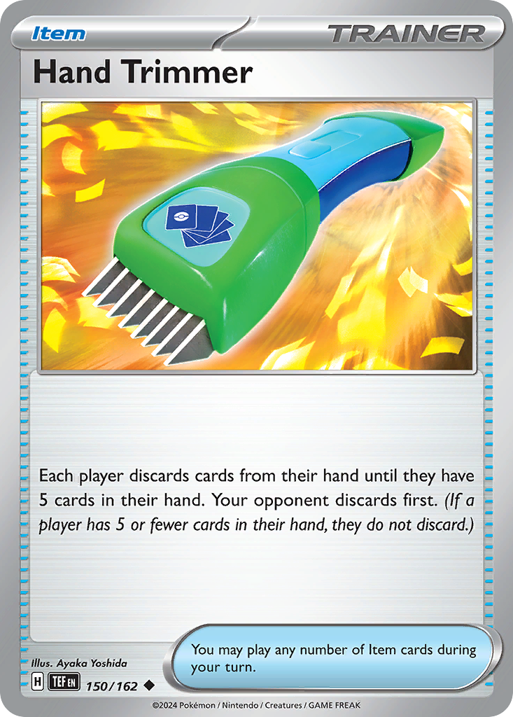 Hand Trimmer 150/162 Uncommon | Temporal Forces | Pokemon Card