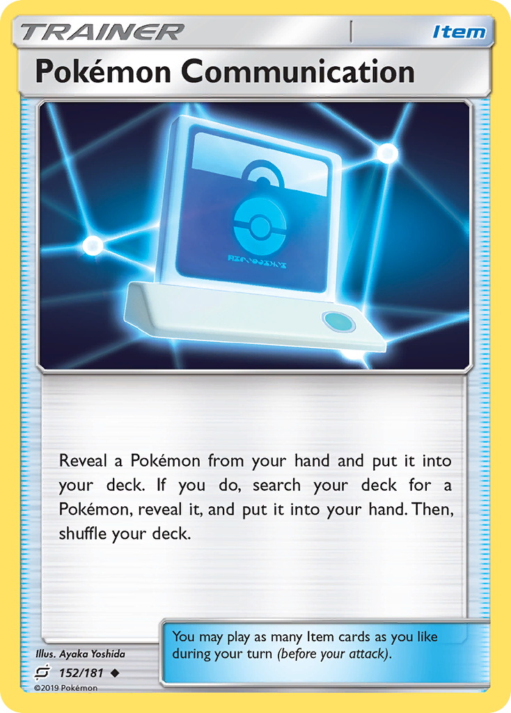 Pokémon Communication 152/181 Uncommon | Team Up | Pokemon Card