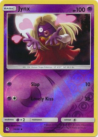 Jynx 30/68 Reverse Holo | Hidden Fates | Pokemon Card