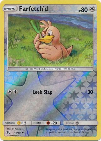 Farfetch'd 45/68 Reverse Holo | Hidden Fates | Pokemon Card