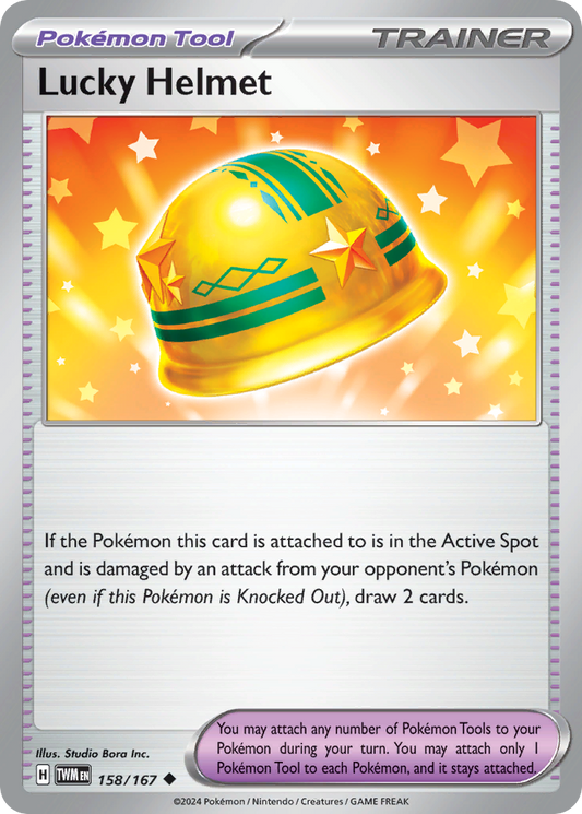 Lucky Helmet 158/167 Uncommon | Twilight Masquerade | Pokemon Card