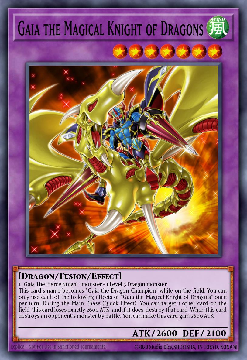 Gaia the Magical Knight of Dragons - MP21-EN124 Prismatic Secret Rare | Yu-Gi-Oh! Card