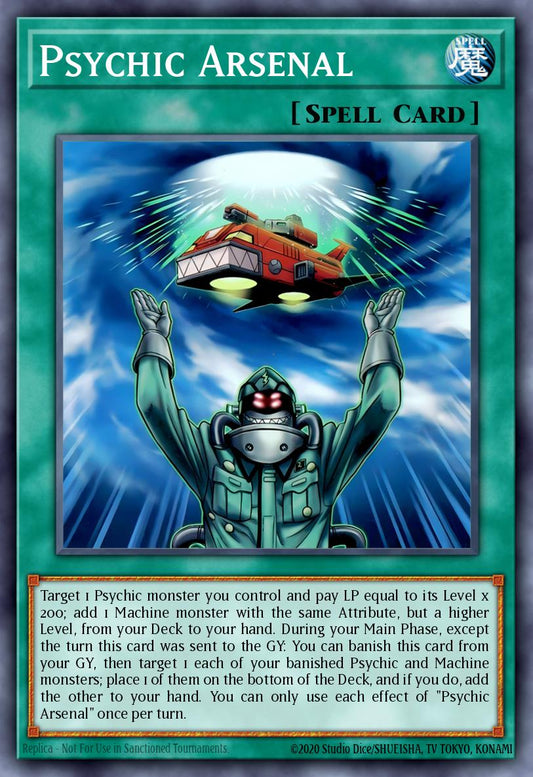 Psychic Arsenal - PHNI-EN082 Super Rare | Yu-Gi-Oh! Card