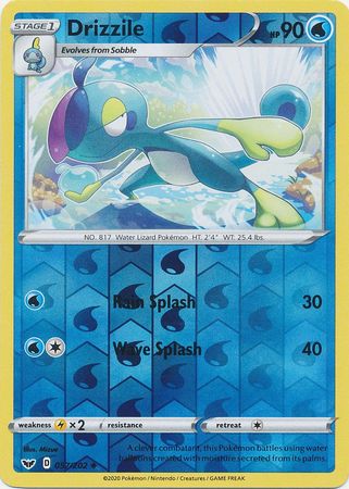 Drizzile 57/202 Reverse Holo | Sword & Shield | Pokemon Card