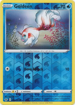 Goldeen 45/202 Reverse Holo | Sword & Shield | Pokemon Card