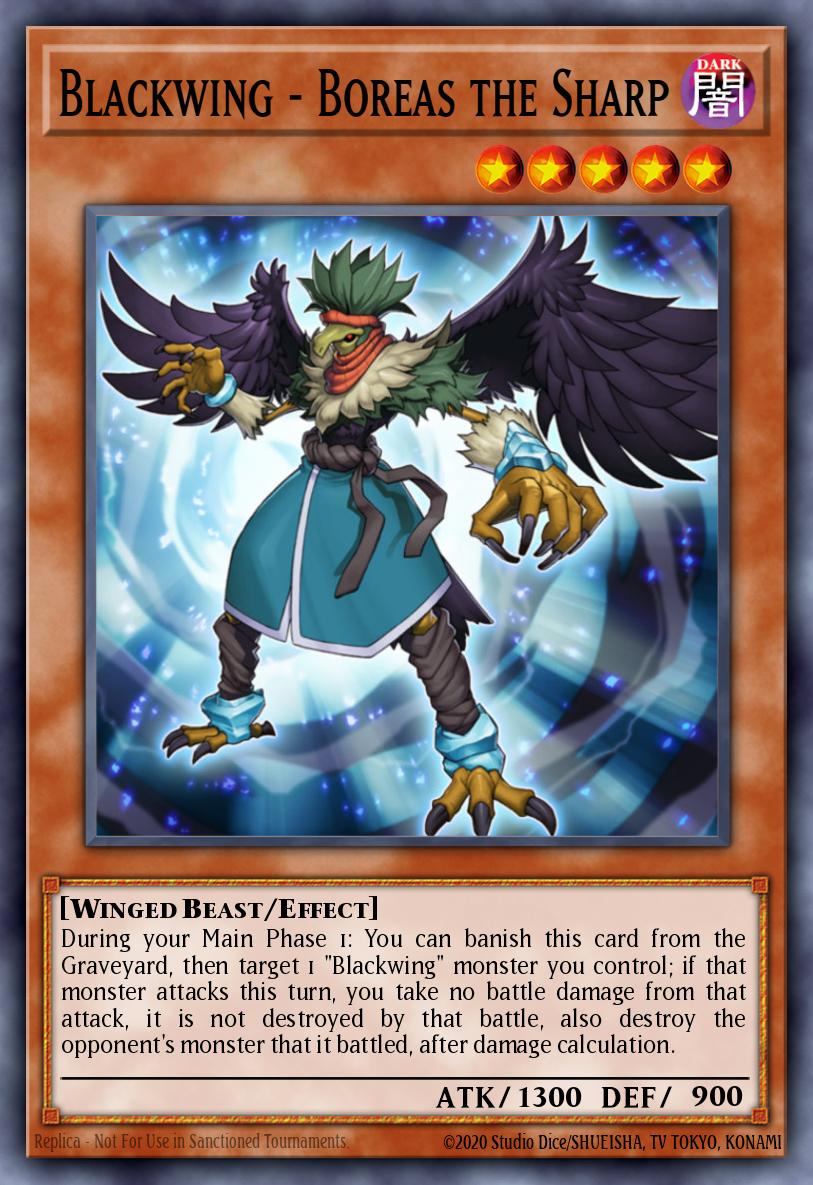 Blackwing  Boreas the Sharp - STOR-EN007 Rare | Yu-Gi-Oh! Card