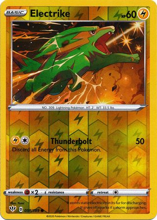 Electrike 58/189 Reverse Holo | Darkness Ablaze | Pokemon Card