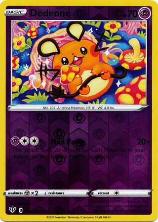 Dedenne 78/189 Reverse Holo | Darkness Ablaze | Pokemon Card